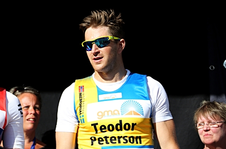 Teodor Peterson vann OS-silver i sprint i Sochi 2014 och han var också bland dom tio bästa på OS-sprinten i Pyeongchang i vintras. Han blir svårslagen i Dansbandssprinten. FOTO: Marcela Havlova/KEK-stock.