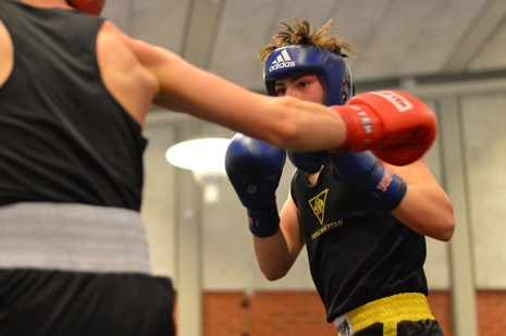 Boxning finns också på programmet. FOTO: Alliansloppet Action Week.