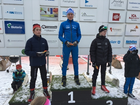 H 13-14-pallen: Arvid Ekberg, Wilhelm Sterner och Ruben Tholander. FOTO: Ulrika Sterner.