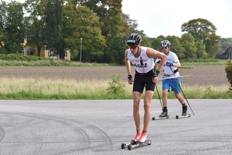 Pontus Nordström varvar på väg mot säker seger. FOTO: UVK - Gun-Mari Lindkvist.