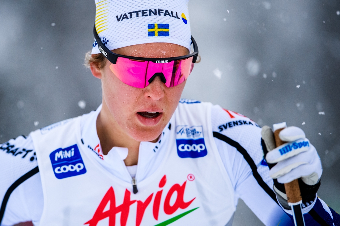 Elina R&ouml;nnlund gjorde sin b&auml;sta v&auml;rldscuplopp n&aring;gonsin. FOTO: Bildbyr&aring;n/Carl Sandin.