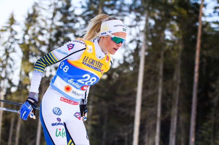 Frida plockade ut allt som fanns och det r&auml;ckte hela v&auml;gen till VM-silver. FOTO: Johanna Lundberg/Bildbyr&aring;n.