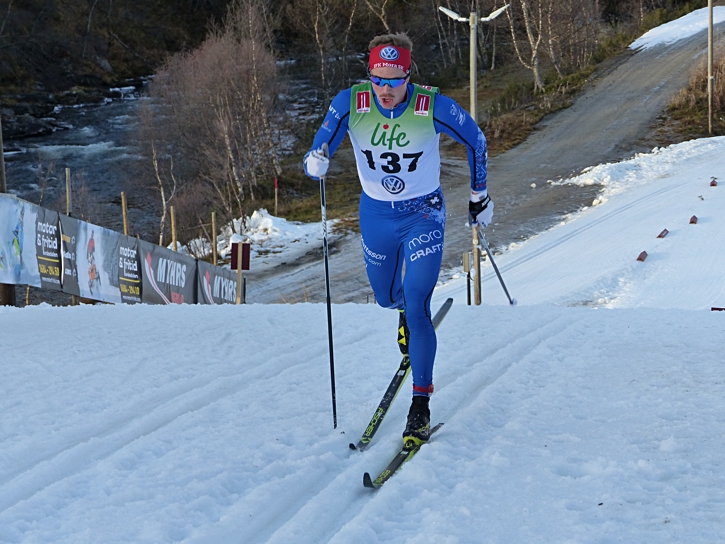 Br&ouml;derna Gustav och Jonas Eriksson &aring;kte starkt p&aring; 15 kilometer i Bruksvallarna. Gustav blev trea och Jonas sexa. FOTO: Johan Trygg/L&auml;ngd.se.