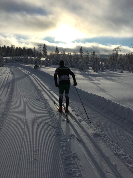 Det är drömförhållanden i Lima-terrängen. FOTO: Lima IF.