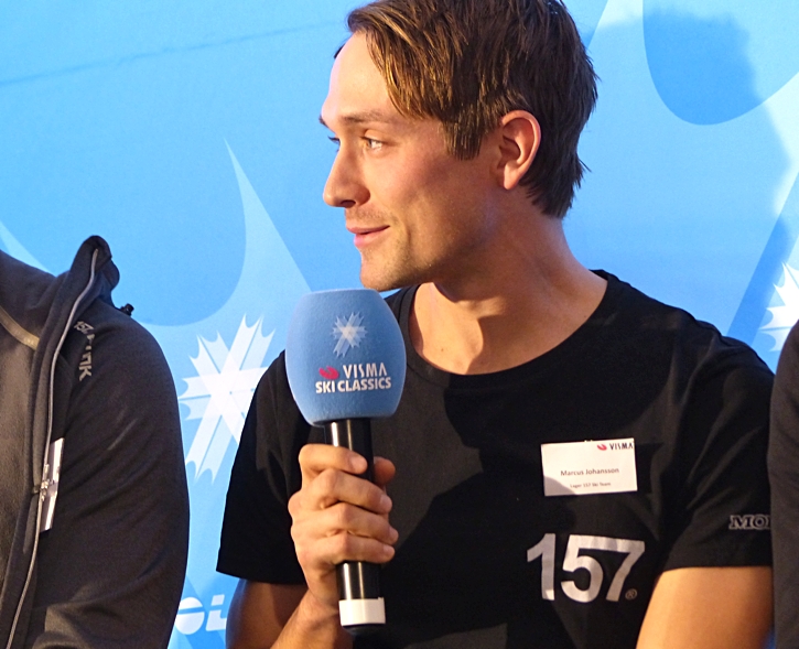 Markus dr&ouml;mmer om att en g&aring;ng vinna Vasaloppet. FOTO: Johan Trygg/L&auml;ngd.se.