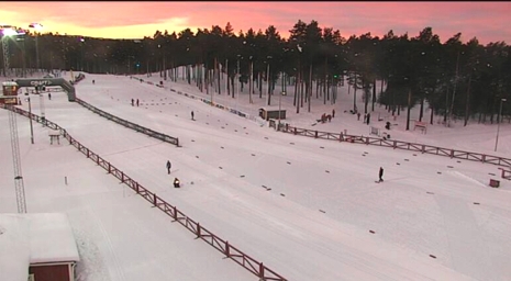 Ny m&aring;lplats f&ouml;r Moraloppet &auml;r Mora skidstadion i Hemus.