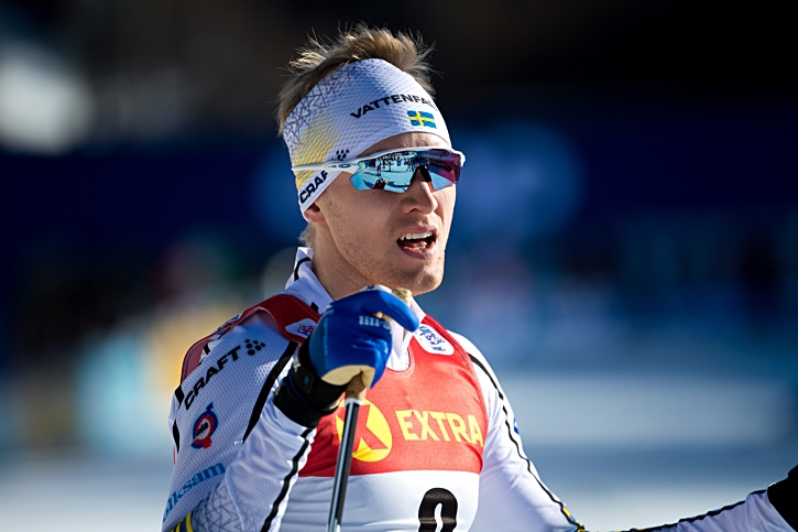 Oskar Svensson tog sig till semifinal och slutade nia och ligger tolva i sammandraget. FOTO: Fredrik Varfjell/Bildbyr&aring;n.