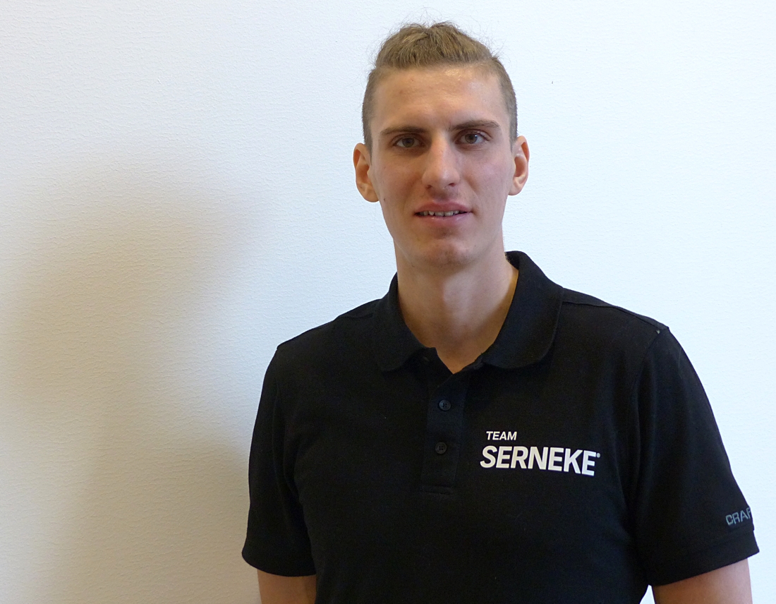 Pontus har gjort snabba framsteg som l&aring;nglopps&aring;kare. FOTO: Johan Trygg/L&auml;ngd.se.