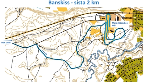 Sista tv&aring; kilometerna p&aring; Moraloppet har en ny str&auml;ckning.