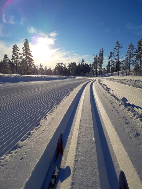 B&auml;ttre sp&aring;r &auml;n s&aring; h&auml;r blir det inte. FOTO: Sussi Christensson.