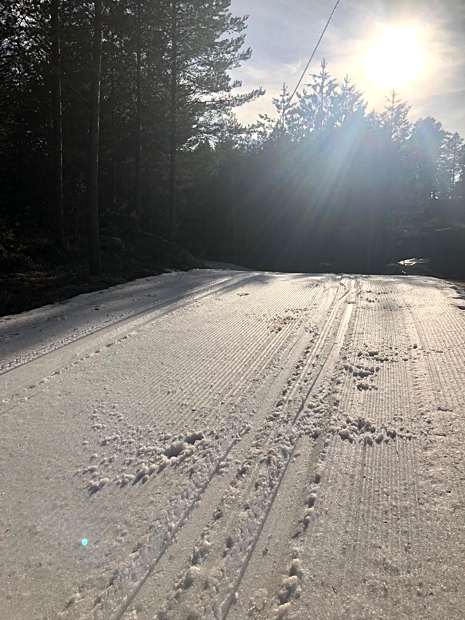 Fina förhållanden för att vara 8 maj. FOTO: Tomas Bredberg.