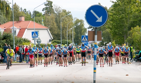Starten p&aring; Nybrorullen. FOTO: Jan Arvidsson.
