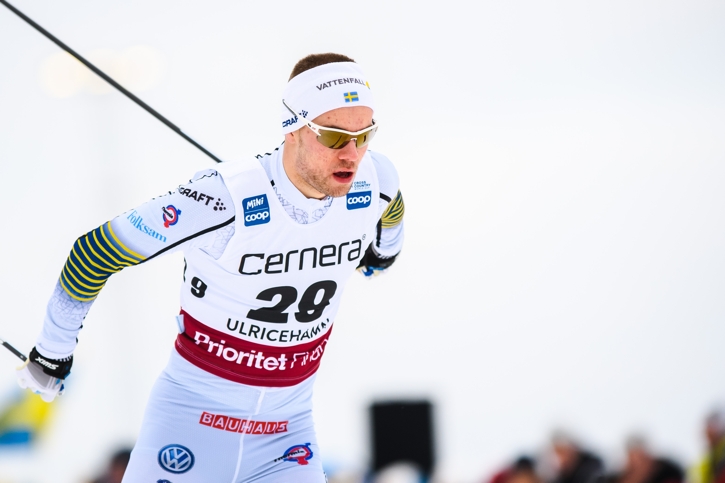 Viktor Thorn &aring;kte in som 23:a p&aring; dagens fristilslopp i Ulricehamn. FOTO: Mathias Bergeld/Bildbyr&aring;n.