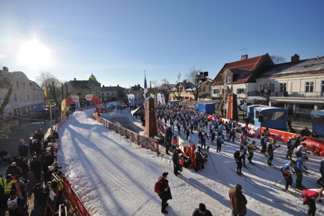 Engelbrektsloppet har start och mål i centrala Norberg. FOTO: Engelbrektsloppet.