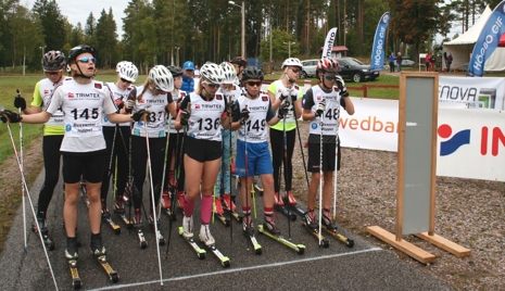 Starten f&ouml;r ungdomsklasserna. FOTO: Bessemerrullen.