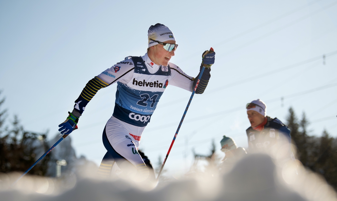 Jens Burman gjorde ett starkt klassiskt lopp och hade femte &aring;ktid. FOTO: Bildbyr&aring;n/Daniel Bergeld.