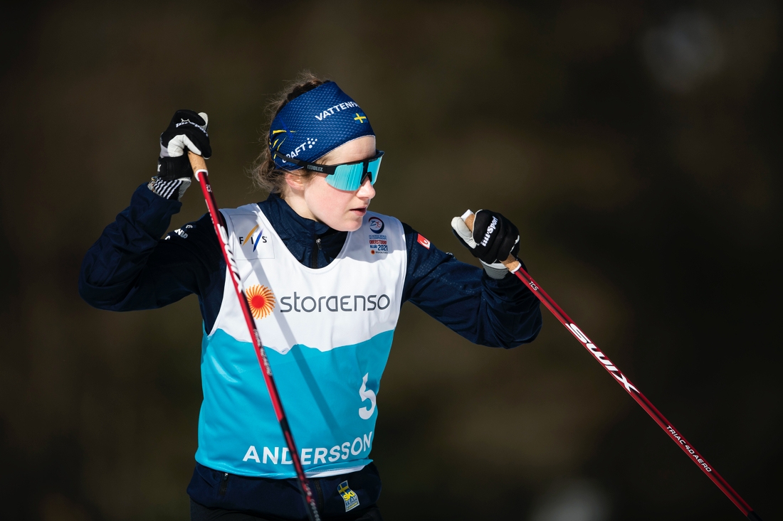 Ebba Andersson k&auml;nner p&aring; VM-banorna. FOTO: Johanna Lundberg/Bildbyr&aring;n.