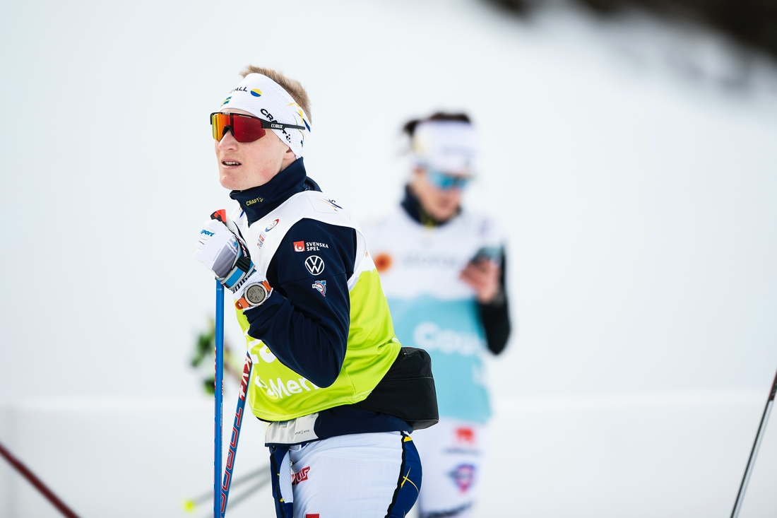Jens Burman k&auml;nner p&aring; sp&aring;ren i Oberstdorf. FOTO: Johanna Lundberg/Bildbyr&aring;n.