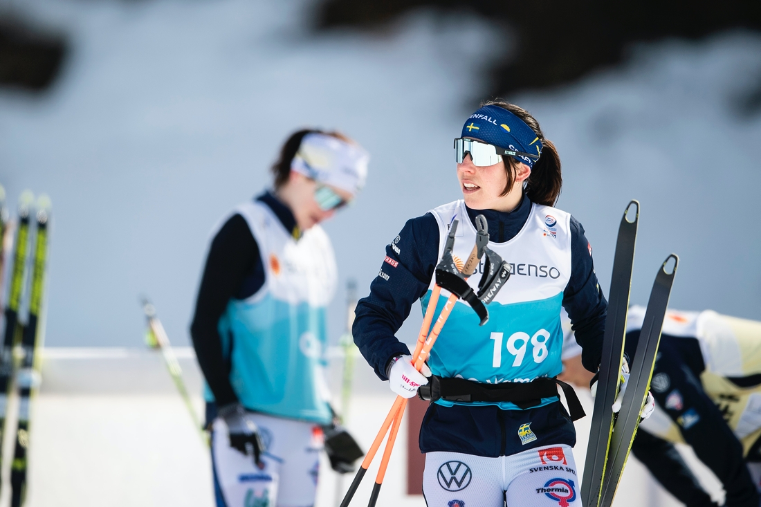 Charlotte Kalla hoppas p&aring; vinterns b&auml;st form. FOTO: Johanna Lundberg/Bildbyr&aring;n.