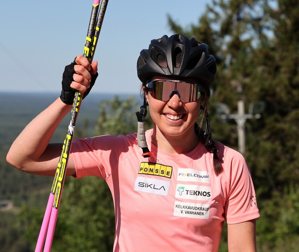 Kerttu Niskanen tog hem damklassen. FOTO: Touho H&auml;kkinen.