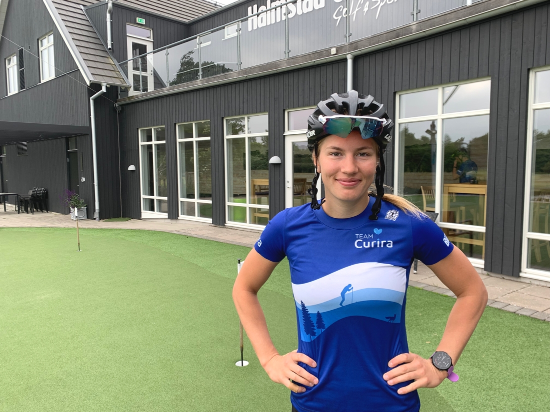 Hanna Lodin siktar högt i Visma Ski Classics – efter bara två säsonger som längdåkare. FOTO: Johan Trygg/Längd.se.