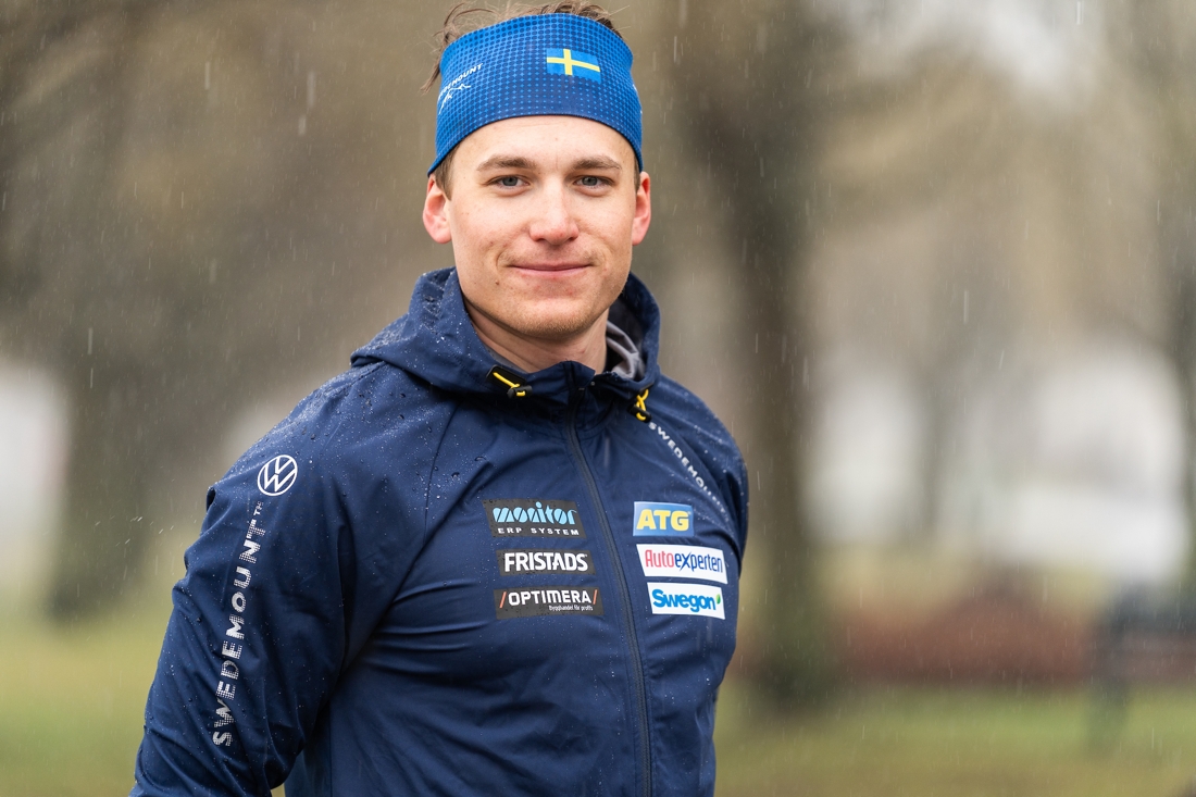 Att bli en s&auml;krare skytt ligger i fokus f&ouml;r Martin Ponsiluoma inf&ouml;r OS-vintern. FOTO: Nicklas Olausson.