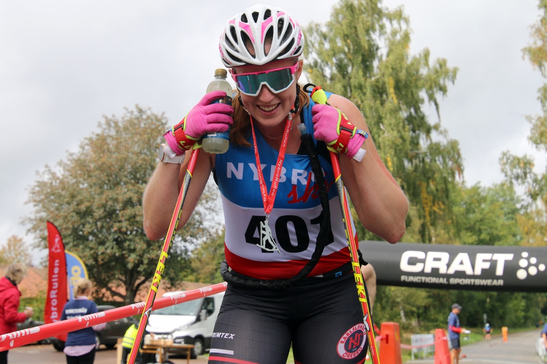 Damvinnaren Olivia Hansson. FOTO: Nybrorullen.