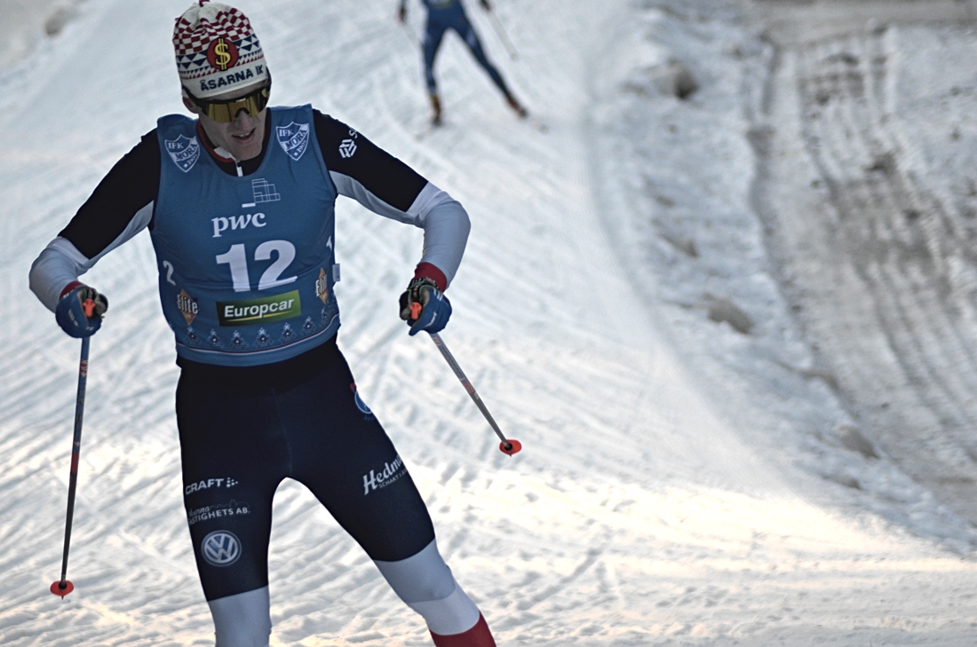 Markus Ruus var klart snabbast i H 21. FOTO: Johan Trygg/L&auml;ngd.se.