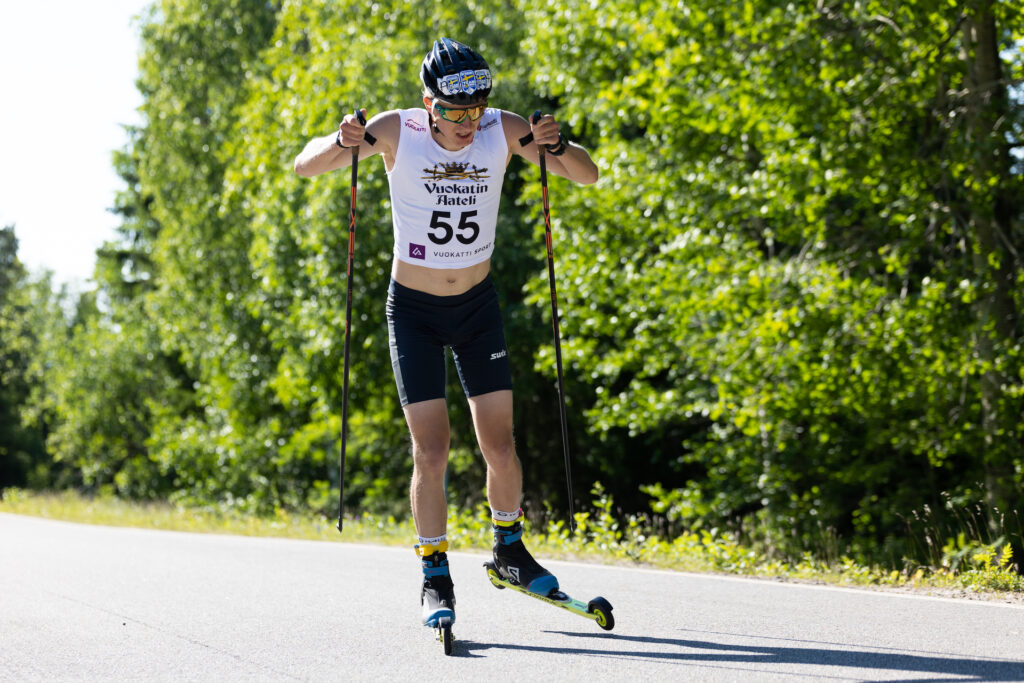 Remi Lindholm oli kolmanneksi nopein mies.