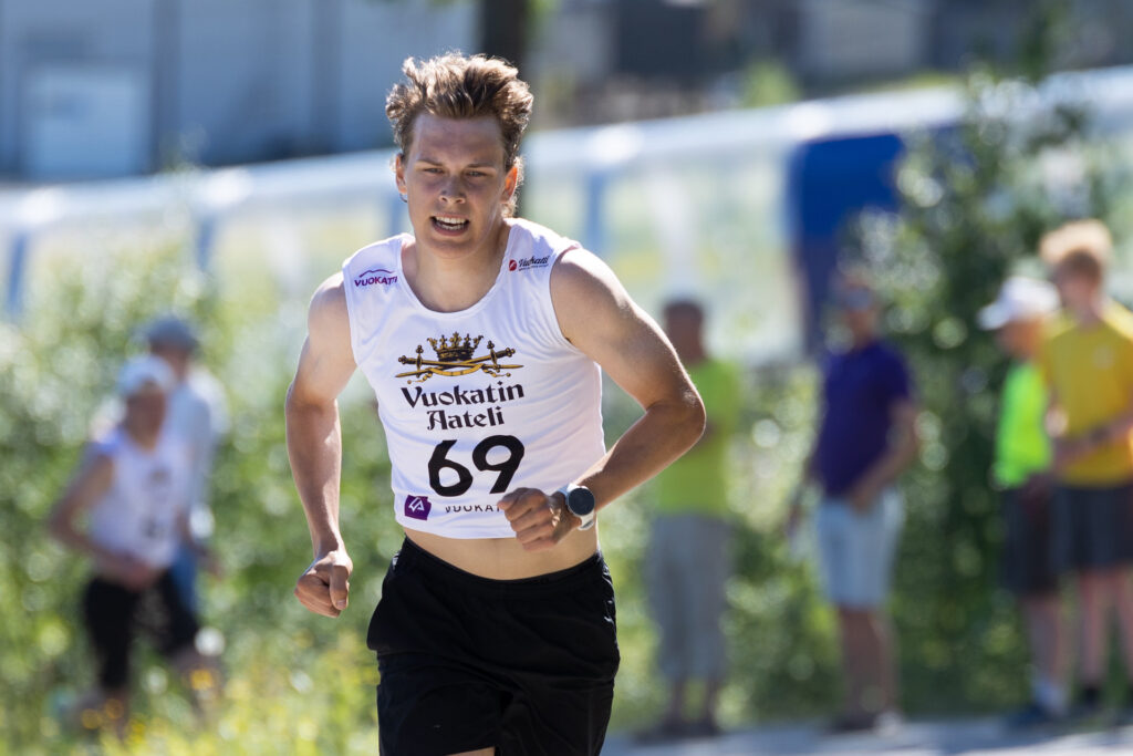 Alexander Ståhlberg oli juoksun neljänneksi nopein.